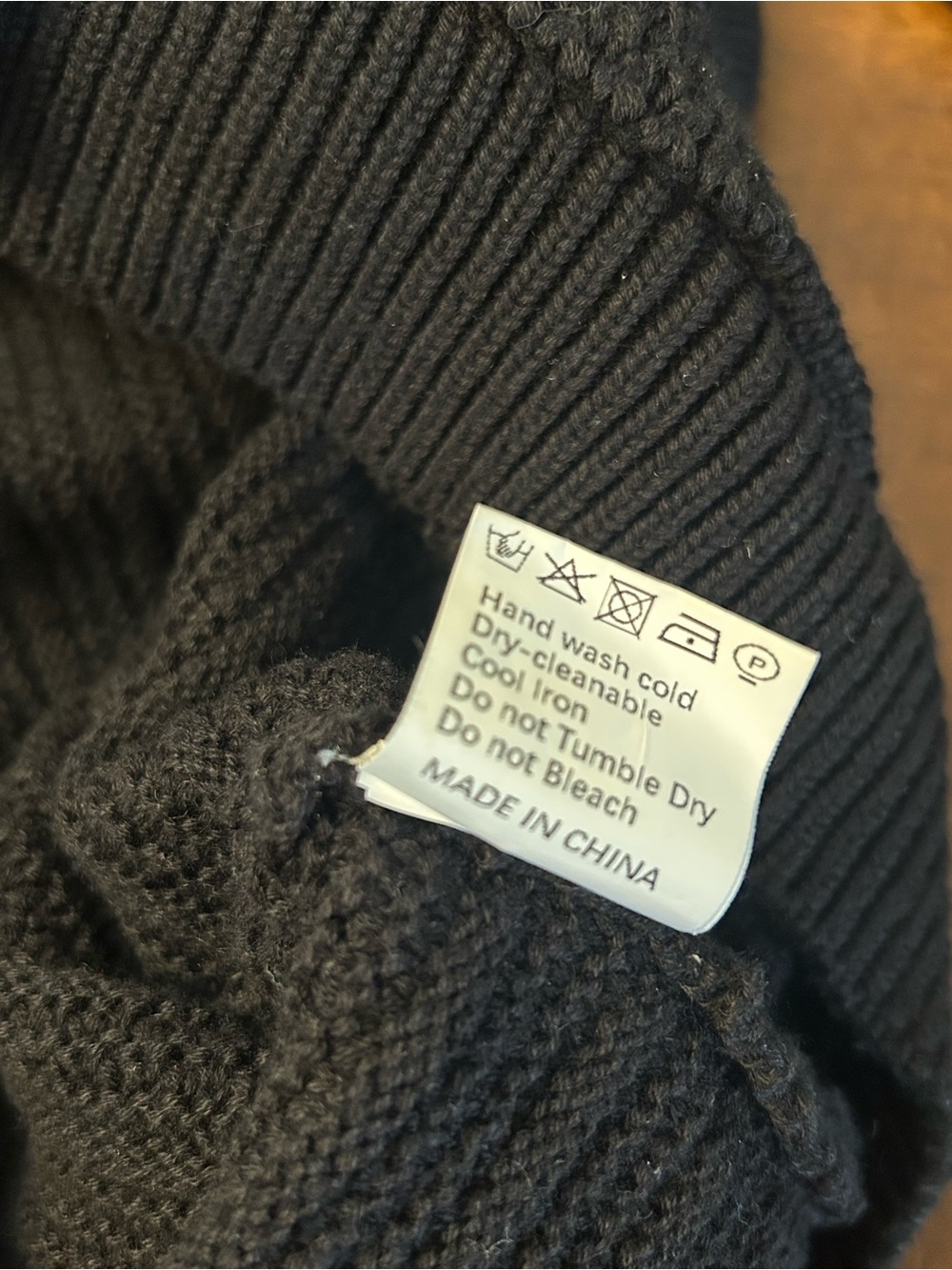 Lillusory Woman’s Black Knit Button-Up Cardigan with Gold Buttons SZ M EUC - Picture 7 of 11